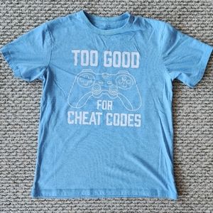 Boy's "Too Good for Cheat Codes" T-Shirt